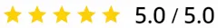星5つの評価